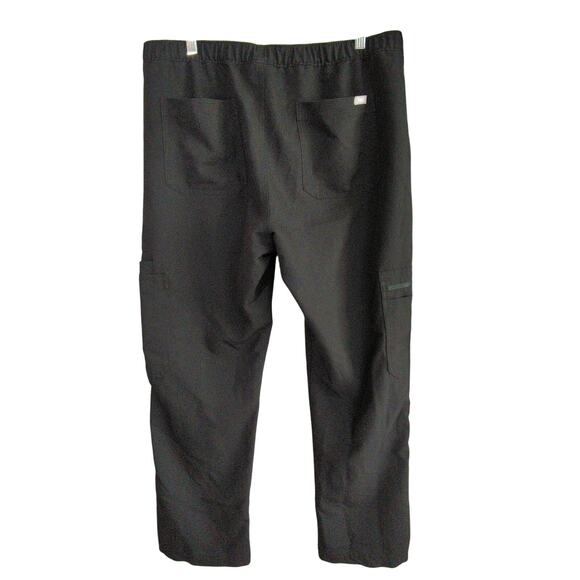 Figs Technical Collection Scrub Pants Mens L Short‎ Black Straight - Picture 10 of 10